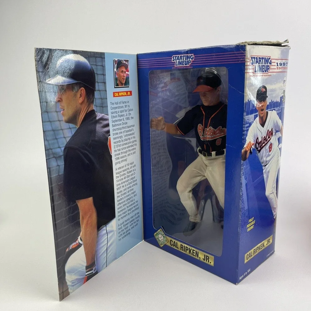 1997 Starting Lineup Cal Ripken Jr. 12 Inch Action Figure New Fully Poseable